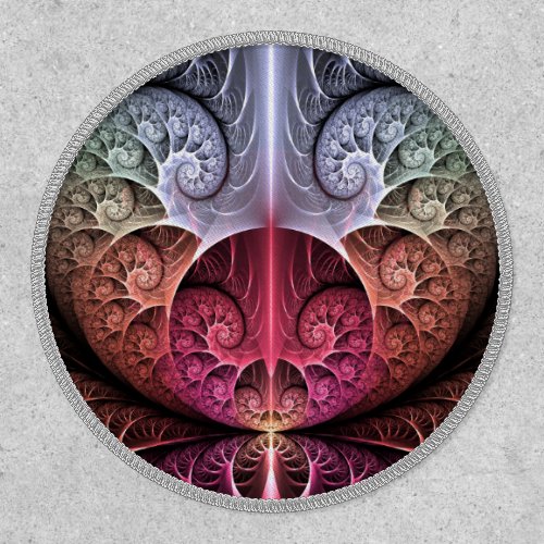 Heartbeat Abstract Surreal Fantasy Fractal Art Patch
