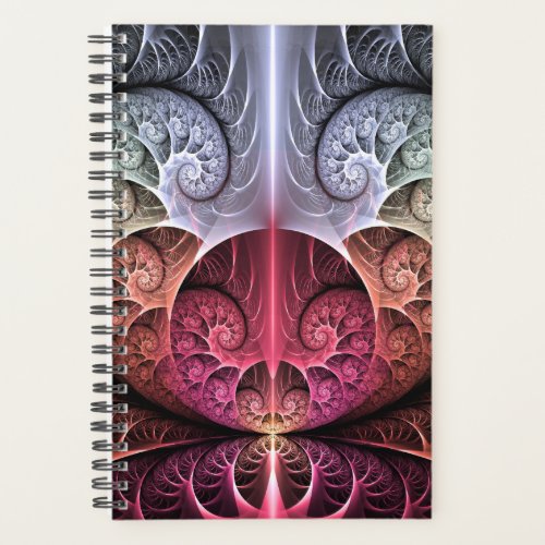 Heartbeat Abstract Surreal Fantasy Fractal Art Planner