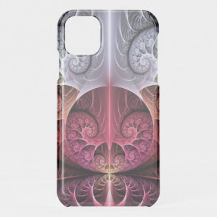 Heartbeat, Abstract Surreal Fantasy Fractal Art iPhone 11 Case