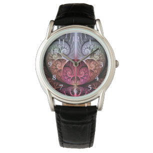 Heartbeat, Abstract Surreal Fantasy Fractal Art Watch