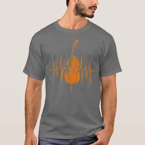 Heartbeat Cello T_Shirt