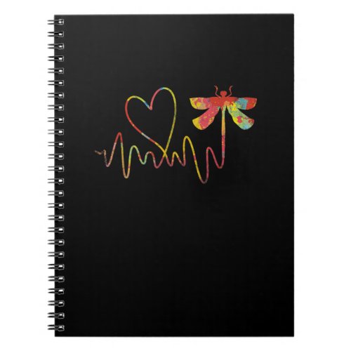 Heartbeat Dragonfly Notebook