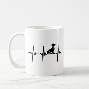 Heartbeat For Loyal Dachshund Dogs Coffee Mug