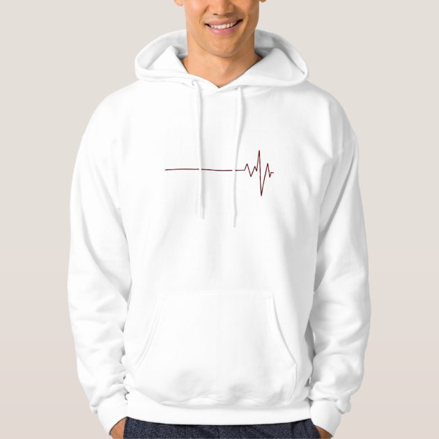 Heartbeat of a Gamer 2 Adult Hooded Sweatshirt 