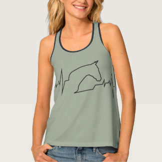 Heartbeat Horse Tank Top