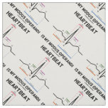 Heartbeat Is My Modus Operandi Electrocardiogram Fabric