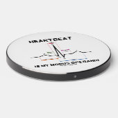 Heartbeat Is My Modus Operandi Electrocardiogram Wireless Charger (Front 2)