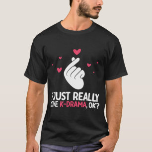 Heartbeat K Drama K Pop Hand Symbol Heart K pop Me T-Shirt