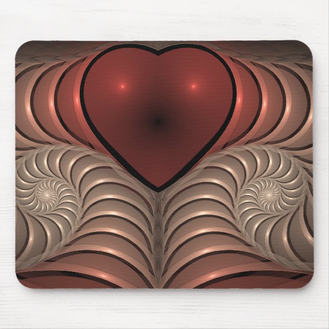 Heartbeat Mouse Pad (Front)