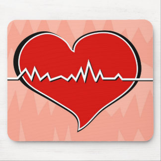 Heartbeat Mouse Pad