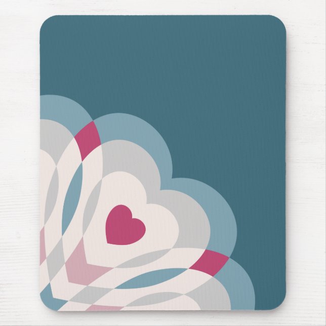 Heartbeat Mouse Pad (Front)