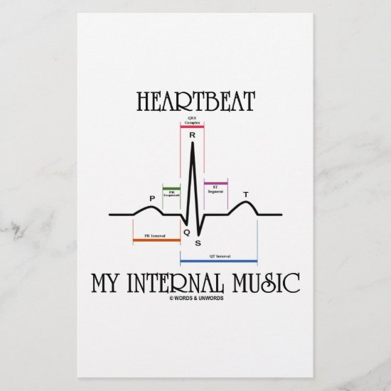 Heartbeat My Internal Music (ECG/EKG Heartbeat)
