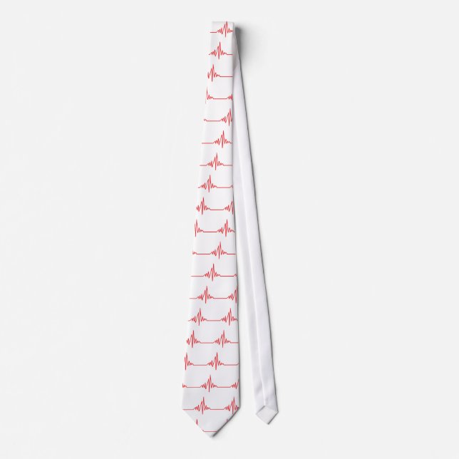 heartbeat neck tie (Front)
