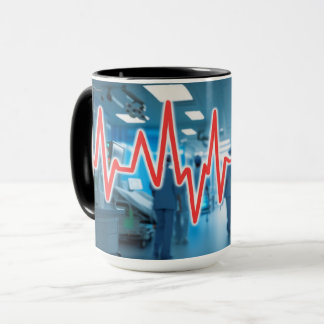 Heartbeat of a Hospital Mug