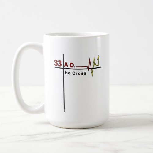 Heartbeat of the Cross Outreach Ministry Logo Coffee Mug