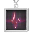 Heartbeat Pulse ECG necklace