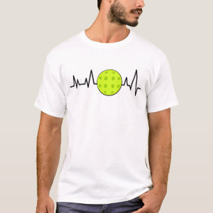 Heartbeat Pulse - Pickleball - Ball T-Shirt