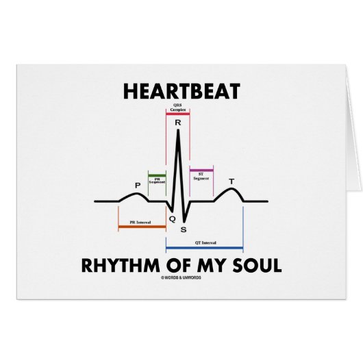 Heartbeat Rhythm Of My Soul (ECG/EKG) (Front Horizontal)
