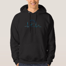 Heartbeat with paraglider hoodie