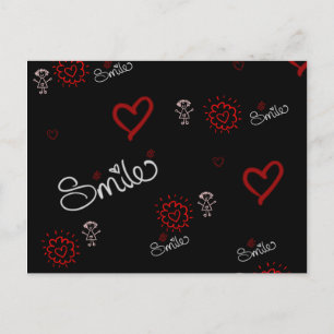 Heartbeats & Happiness Postcard
