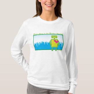 HeartBot Ladies' Longsleeve T-Shirt