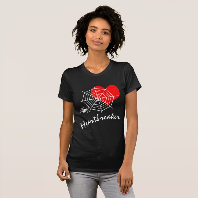 Heartbreaker Black T-Shirt (Front Full)