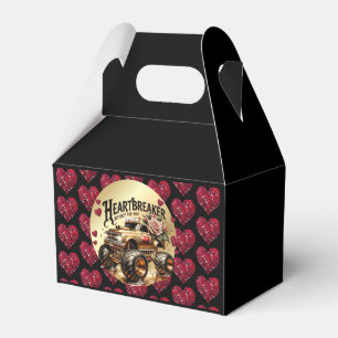 Heartbreaker For You Golden Monster Truck   Favor Boxes