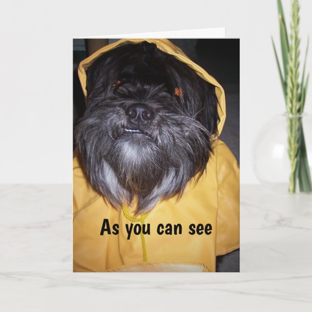 **HEARTBROKEN AND SAD*** FOR I "MISS YOU" HOLIDAY CARD (Front)