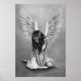 Heartbroken Angel Poster