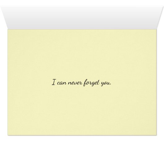 Heartbroken Cartoon Elephant & Custom Text (Inside Horizontal (Bottom))