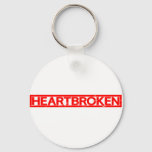 Heartbroken Stamp Keychain