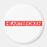 Heartbroken Stamp Magnet