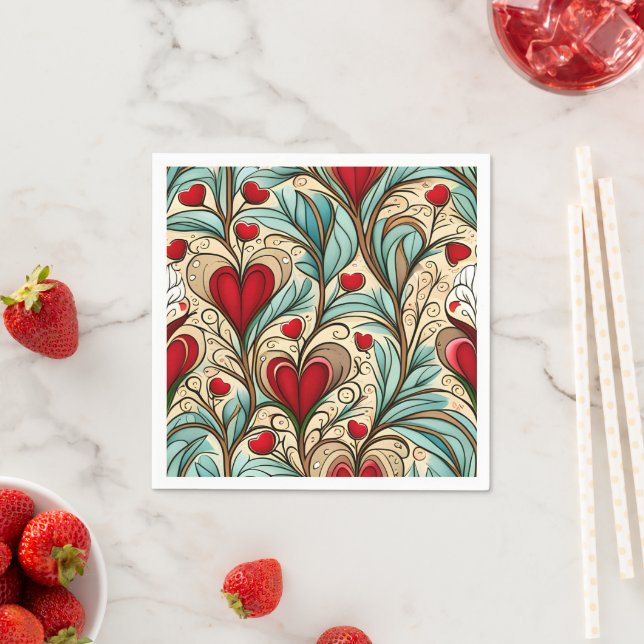 Heartcore  napkins (Insitu)