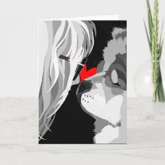heARTdog logo card