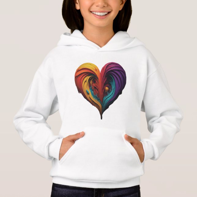 Heartfelt Affection I love My Boyfriend  Hoodie (Front)