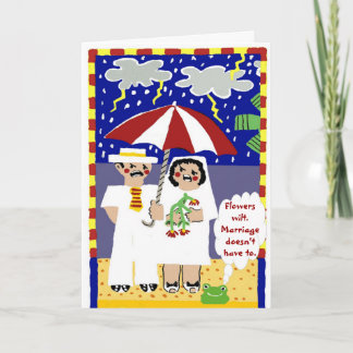 Heartfelt anniversary card for Hispanic couple