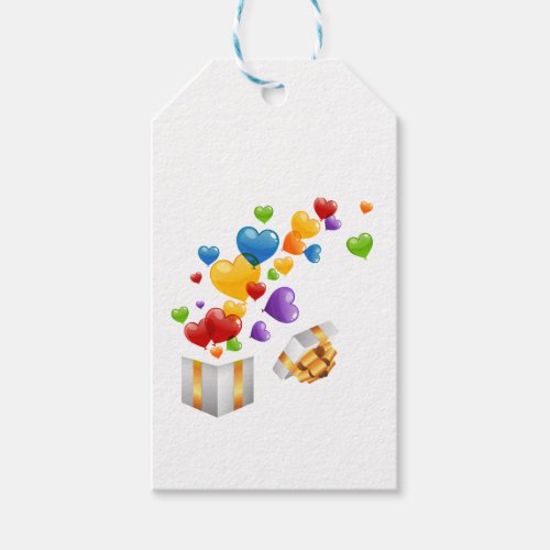 Heartfelt Balloons Gift Tags