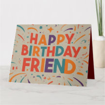 Heartfelt Birthday Greeting for Friends
