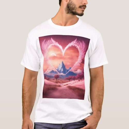 Heartfelt Chic Elevate Your Style with Our Heart T_Shirt