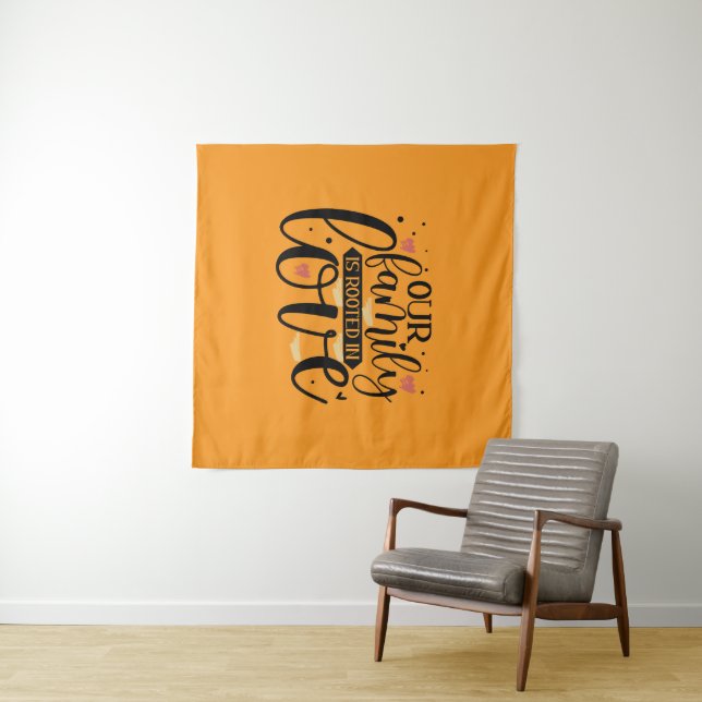 Heartfelt child quotes t-shirt design for Parents Tapestry (In Situ (Horizontal))