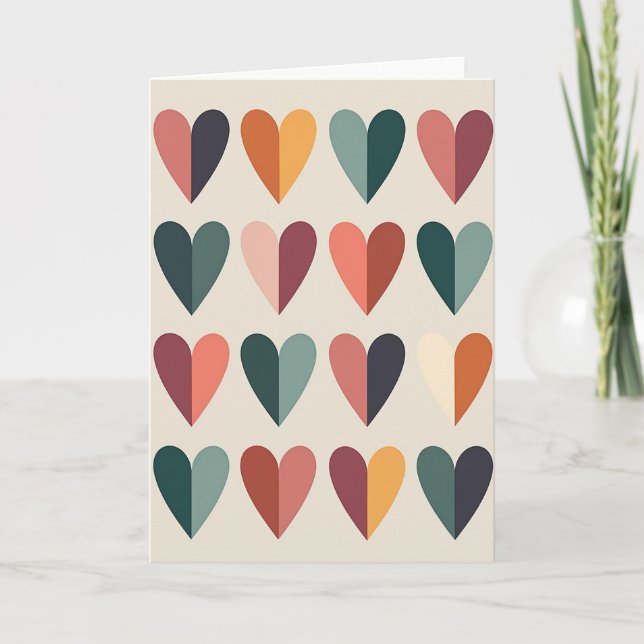 Heartfelt Color Birthday Card (Front)