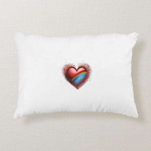 Heartfelt Comfort Printed Heart Pillows for Cozy