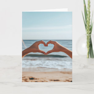 Heartfelt Connection by the Beach Invitation