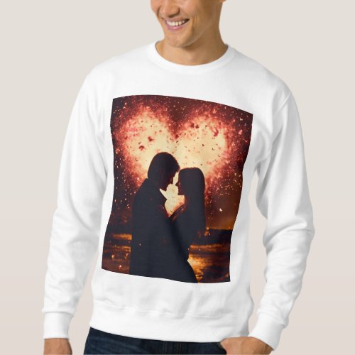 Heartfelt Connection Couples Pose T_Shirt  Sweatshirt
