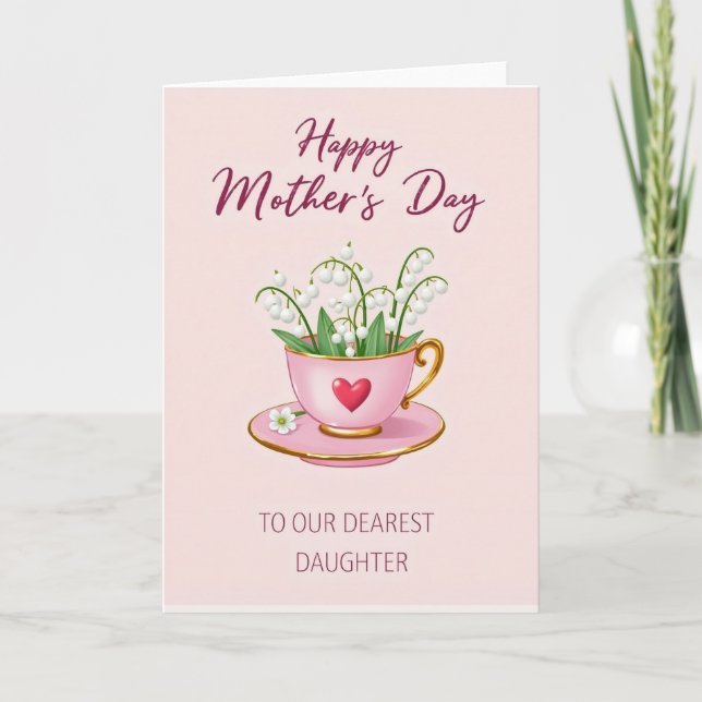 Heartfelt Daughter Card (Front)