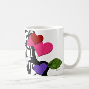 Heartfelt  Design Monogram Mug