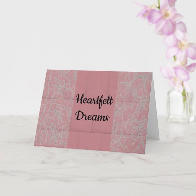 Heartfelt Dreams Card (Orchid)
