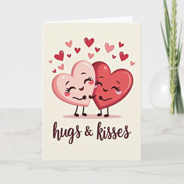 Heartfelt Embrace Card (Front)
