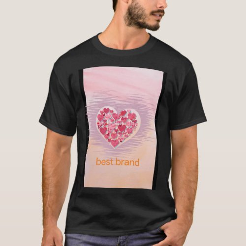 Heartfelt Embrace Collection Expressive Love T_Sh T_Shirt