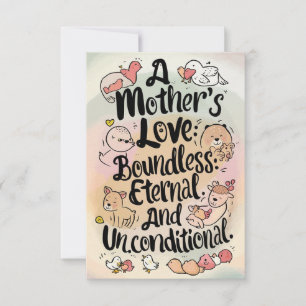 "Heartfelt Expressions: Mother's Day Greeting Card